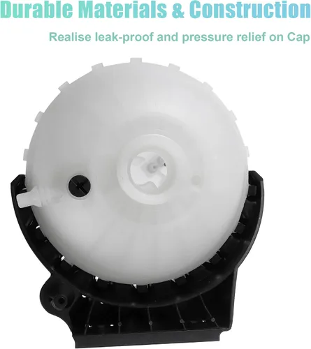 Vista 4 de X AUTOHAUX Tanque de depósito de expansión de recuperación de radiador de refrigerante 17137609469 para BMW 228i Base 2.0L L4 - Gas 2014-2016