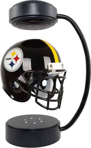 Vista 12 de Pegasus Sports NFL - Casco flotante de levitación giratorio con iluminación LED