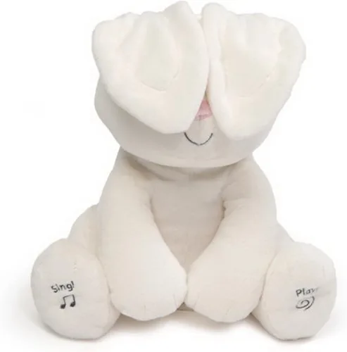 Vista 6 de DIBSIES Peluche Animado Personalizado Peek A Boo (Conejo Peek A Boo)