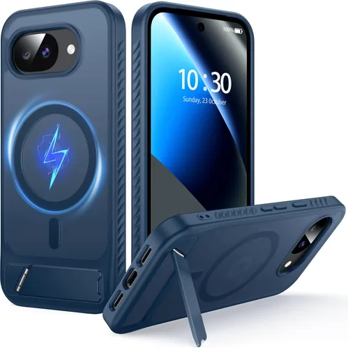 Vista 15 de Serie Soft Touch para Funda Google Pixel 7a, [Antihuellas] [Ajuste Delgado] con Protección Militar Borde de Silicona [A Prueba de Golpes]