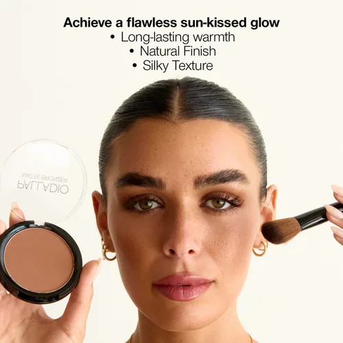 Vista 5 de Palladio Bronceador mate, sin líneas de bronceado