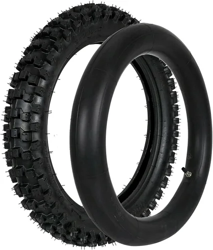 Vista 2 de Juego de neumáticos y tubos de rueda delantera y trasera 70/100-19 y neumático trasero 90/100-16 para motocross todoterreno de 50 cc-150 cc
