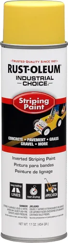 Vista 6 de Rust-Oleum 1677838 S1600 System - Pintura de rayas invertidas, 18 onzas, color negro