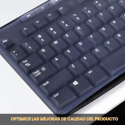 Vista 5 de Funda protectora universal para teclados de computadora de escritorio