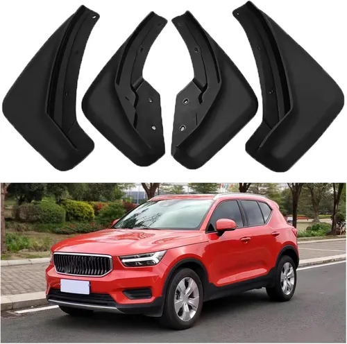 Vista 2 de Guardabarros compatibles con Volvo XC40 2017 2018 2019 2020 2021 2022 Fender Mud Flap Guard Splash Front Rear Accessories