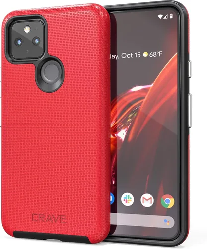 Vista 29 de Crave Funda para Pixel 5, Funda de la Serie de Protección Dual Guard para Google Pixel 5 - Aqua