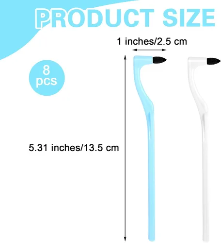Vista 3 de Gjinxi Borrador de manchas de dientes, eliminadores de manchas dentales, raspador de dientes, rascador de placa dental, borradores de sarro, pulidor