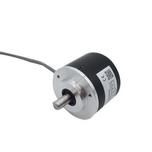 Vista 4 de codificador rotatorio incremental óptico del diámetro 32.8 ft m de 190.3 ft m externo 200ppr, línea conductor 5V