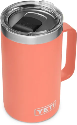 Vista 17 de YETI Rambler - Taza de acero inoxidable aislada al vacío con tapa MagSlider, 24 onzas