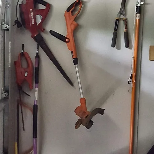 Vista 7 de Ganchos de acero resistente para almacenamiento de garaje, paquete de 8 ganchos para colgar en la pared