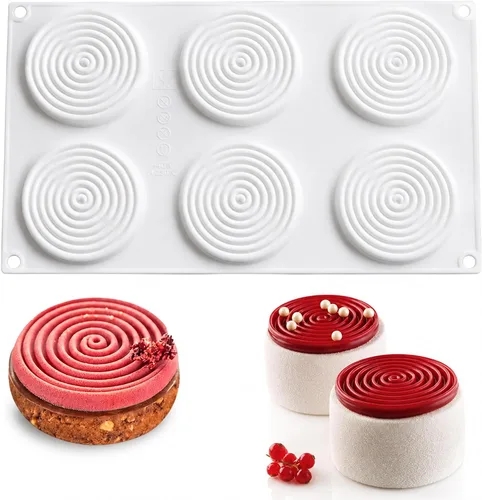 Vista 18 de OCPO KITCHEN Molde de Silicona de Frambuesa 3D para Hornear Pasteles de Mousse, Dulces, Chocolate, Trufas, Postres Franceses, Repostería, Cupcakes