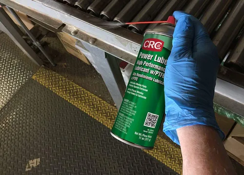 Vista 4 de CRC Lubricante industrial de alto rendimiento con PTFE 03045 - [Paquete de 12] 11 onzas de peso, lubricante en aerosol de alto rendimiento