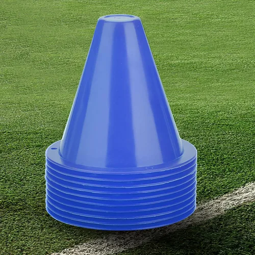 Vista 3 de 10 mini conos, conos de fútbol, barreras de fútbol, soporte de marcador de plástico para fútbol, baloncesto, fútbol, agilidad y entrenamiento