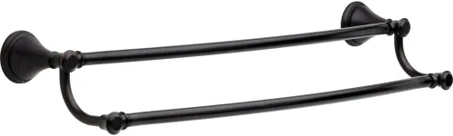Vista 4 de Delta Faucet Cassidy Barra para toallas doble de 24 pulgadas, 79725-PN