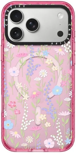 Vista 31 de CASETiFY Impact iPhone Air Case [Delgada/Compatible con Magsafe / 8.2 ft. Protección contra Caídas de Grado Militar 4X] - Lazos - Rosa Arcos