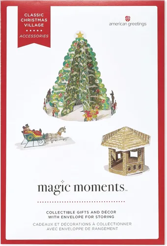 Vista 6 de American Greetings Decoración navideña de momentos mágicos (árbol de Navidad)