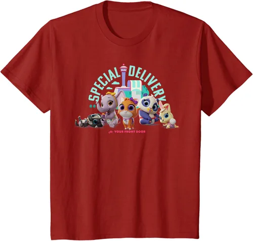 Vista 66 de Disney Camiseta de entrega especial Junior T.O.T.S, Negro, S