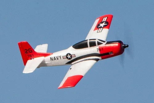 Vista 2 de Rage RC T-28 Trojan Micro RTF Avión w/Pass RGRA1302