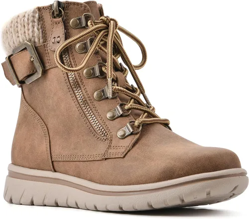 Vista 3 de CLIFFS BY WHITE MOUNTAIN Botas Hearty para mujer, Blanco