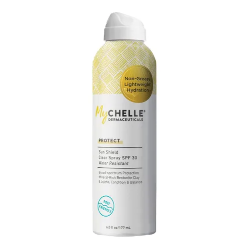 Vista 8 de MyCHELLE Dermaceuticals Solar Defense SPF 30 (2.3 fl oz) - Protector solar hidratante seguro para arrecifes con extracto de algas rojas y aceite