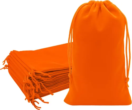 Vista 85 de Mandala Crafts Bolsas de terciopelo negro con cordón de 14 x 14 pulgadas, 10 bolsas grandes de terciopelo con cordón a granel para regalos de fiesta