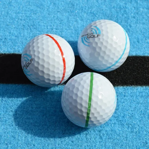 Vista 5 de ME AND MY GOLF Pelotas de rotura - Simula putts de rotura reales con pelotas de golf de práctica