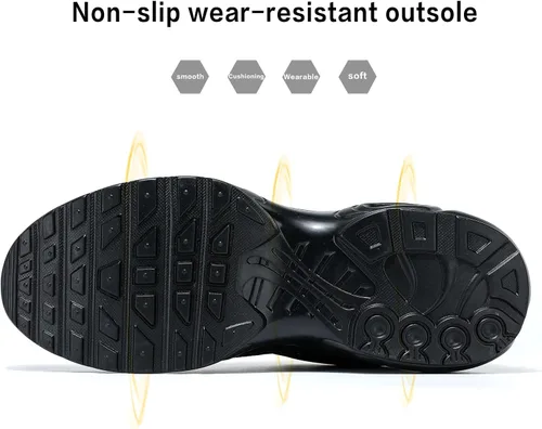 Vista 7 de Zapatillas de correr para hombre, zapatillas de baloncesto para hombre, tenis de moda, deportes, fitness, entrenamiento cruzado