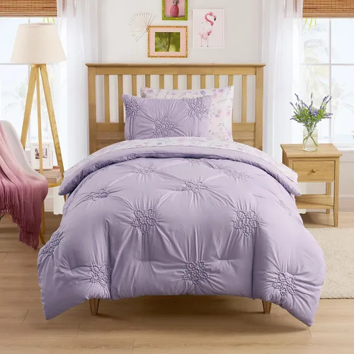 Vista 15 de Juego de edredón con diseño de baloncesto tamaño individual – Ropa de cama en una bolsa con sábanas, fundas de almohada y fundas decorativas