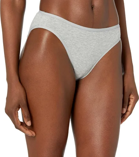 Vista 2 de Tienda Essentials Ropa interior de algodón estilo bikini para mujer, paquete múltiple (disponibles en tallas extra-grandes)