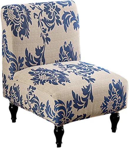 Vista 15 de Funda para Silla Sin Brazos Eco-Ancheng Desmontable Fundas para Sillas Decorativas Sin Brazos Lavables Funda para Silla Deslizante Sin Brazos Funda