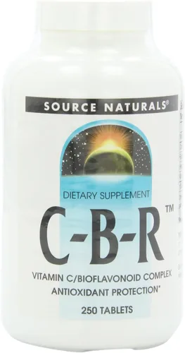 Vista 4 de Source Naturals C-B-R - Vitamina C, Complejo Bioflavonoide Para Protección Antioxidante - 250 Tabletas