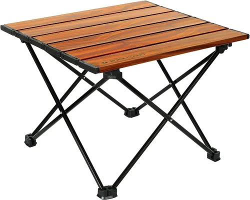 Vista 17 de ROCK CLOUD Mesa de campamento portátil de aluminio ultraligera, mesa de playa plegable para camping, senderismo, mochileros, picnic al aire libre
