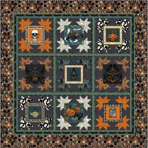 Vista 5 de Free Spirit Storybook - Panel de bloque de Halloween de 24 pulgadas