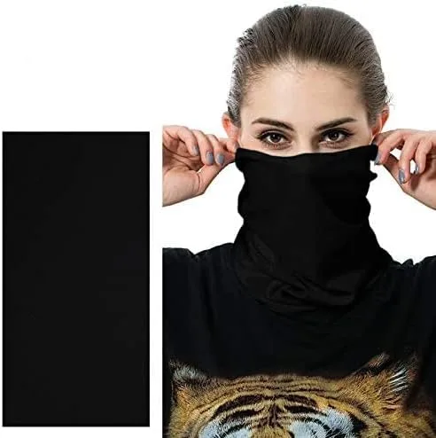 Vista 4 de Cutewing Pañuelos de tubo para la cabeza, sin costuras, polaina para el cuello, máscara facial, bufanda mágica, diadema, pasamontañas, máscaras