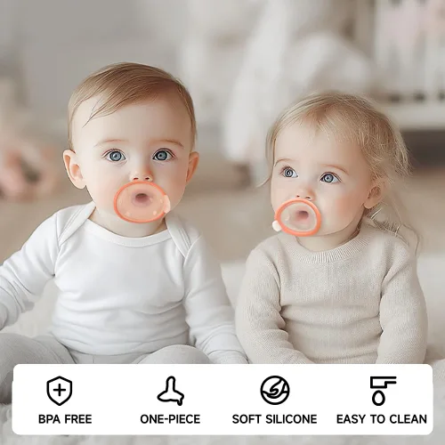 Vista 5 de 5 chupetes para bebé, ahorra un 12% de oferta para chupetes de 0 a 6 meses sin BPA para bebés, chupetes esenciales