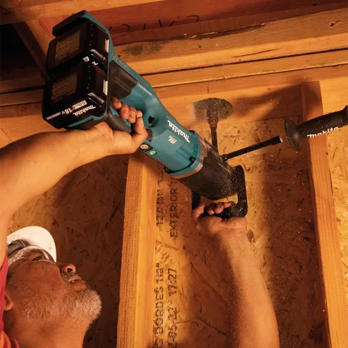 Vista 10 de Makita XAD04PT 36V (18V X2) LXT® Kit de taladro hexagonal de ángulo recto sin escobillas de 7/16" (5.0Ah)