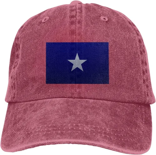 Vista 9 de Bonnie Blue Flag Knitting Effect Baseball Cap for Men Women Hats Adjustable Vintage Cowboy Hat Dad Caps