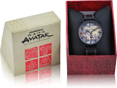 Vista 4 de Accutime Avatar AVT5009AZ Reloj de cuarzo para hombre, color negro