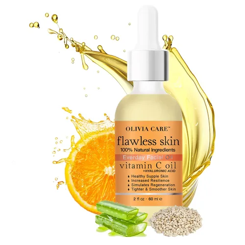 Vista 7 de Olivia Care Aceite facial de colágeno – Aceite facial esencial impecable 100% natural. Nutritivo, reviviente e hidratante calmante – para todo tipo