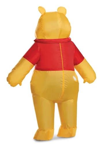 Vista 2 de Disfraz Inflable de Winnie the Pooh para Adultos Multicolor