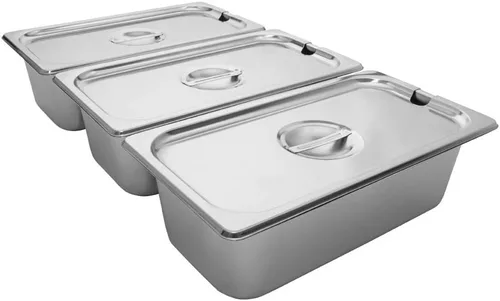 Vista 8 de ALDKitchen Olla para derretir chocolate Máquina de temple de chocolate con control digital 3 tanques para 27 libras (26.5 lbs) de chocolate