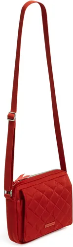 Vista 2 de Bolso cruzado tipo hipster mediano de sarga Peformance para mujer