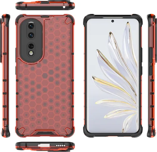 Vista 111 de Funda para Honor Magic3 5G, funda para Honor Magic3 5G Case 2 en 1 Funda para teléfono Negro