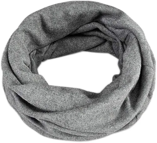 Vista 2 de TecHong Gorro de ocio para mujer, multiusos, diseño de calavera, para calentar el cuello, máscara para la cara, bufanda, de algodón de punto