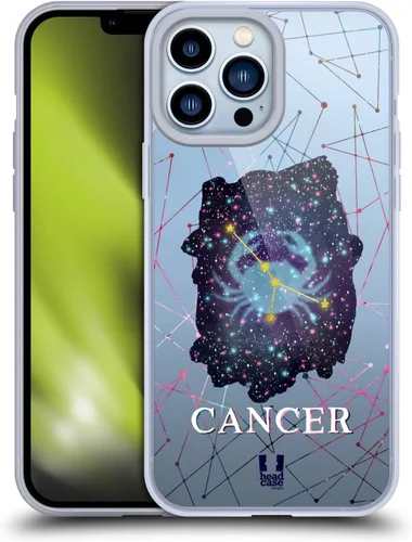 Vista 18 de Head Case Designs Aquarius Zodiac Constellation - Funda de gel suave compatible con Apple iPhone 13 Pro Max