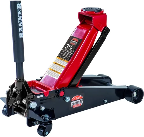 Vista 6 de Blackhawk b6350 Negro/rojo servicio rápido Lift Jack, 3.5 toneladas de capacidad
