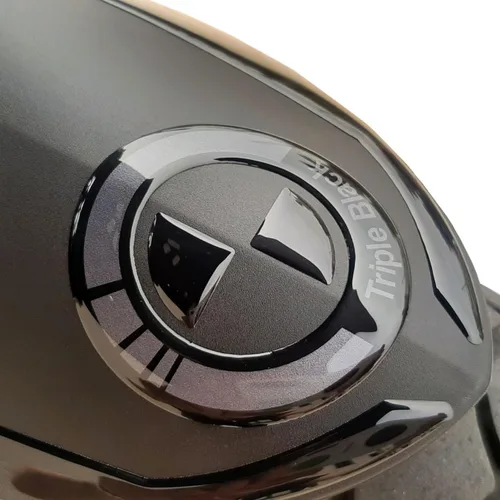 Vista 5 de Resin Bike Adhesivos 3D para motocicleta compatibles con BMW R 1250 GS Adventure 2021-2024 Triple Black. Protección contra golpes y arañazos.