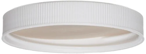 Vista 4 de Wheaton 239226 Tapón de rosca de polipropileno blanco con revestimiento de polietileno espumado con revestimiento de PTFE, tamaño 15-425