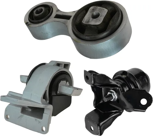 Vista 121 de TRQ Kit de montaje de motor de transmisión de motor de 5 piezas compatible con Ford Five Hundred Montego 6sp Auto AT 2005 - 2007