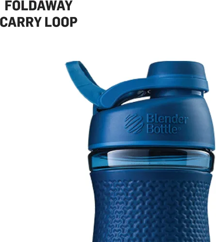Vista 4 de BlenderBottle SportMixer - Botella agitadora y sistema ProStak para batidos de proteínas y almacenamiento de suplementos